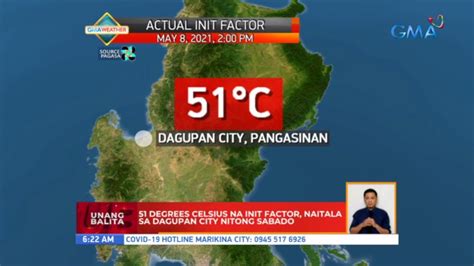 Heat index soars to 45ºC in Dagupan City .